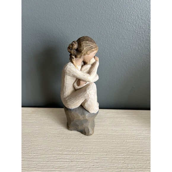 Willow Tree GUARDIAN Figure Sculpture 2008 Susan Lordi Mother & Infant Demdaco - Picture 4 of 5